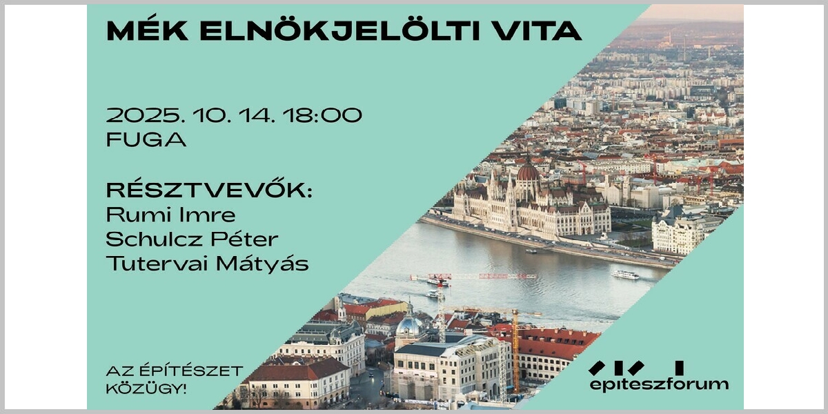 MÉK elnökjelölti vita a FUGÁ-ban